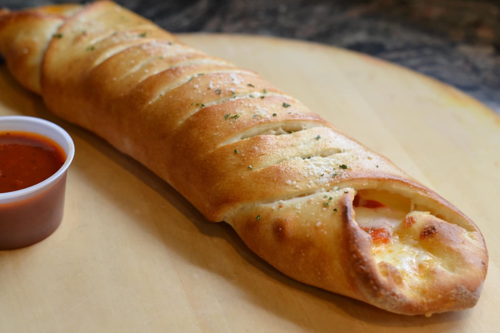 Pepperoni & Cheese Stromboli Roll