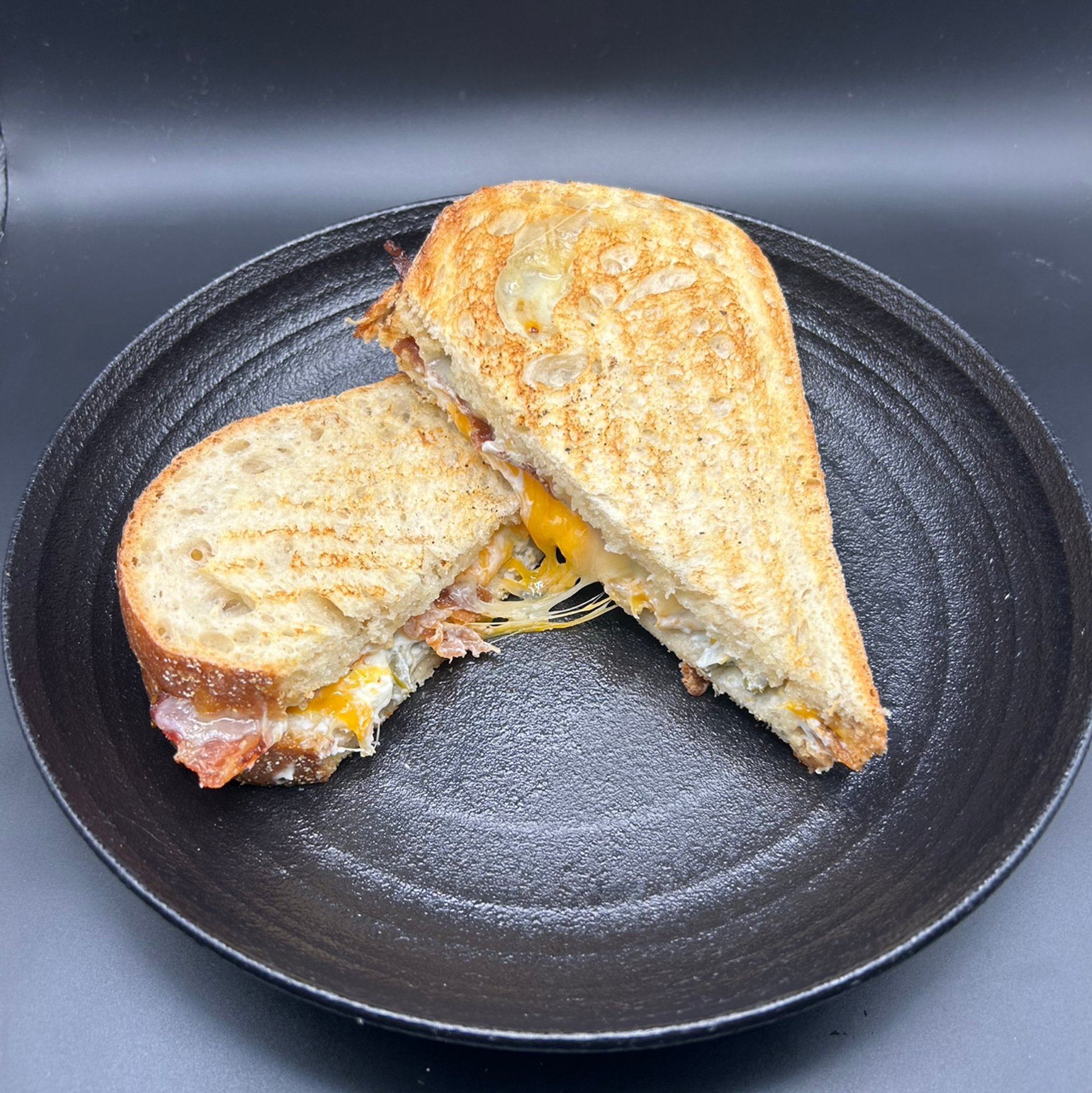 Jalapeño Popper Grilled Cheese