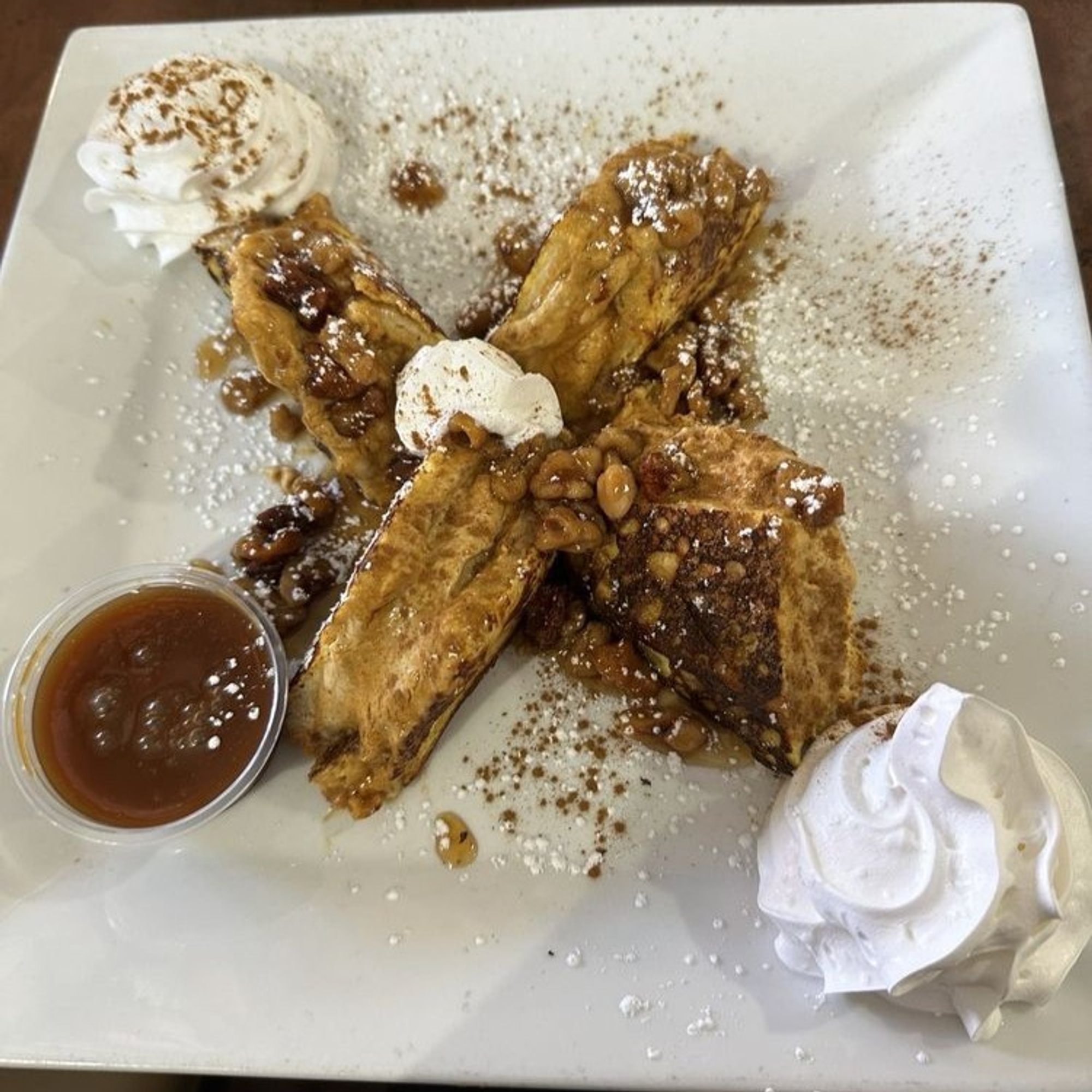 Pumpkin Filled French Toast