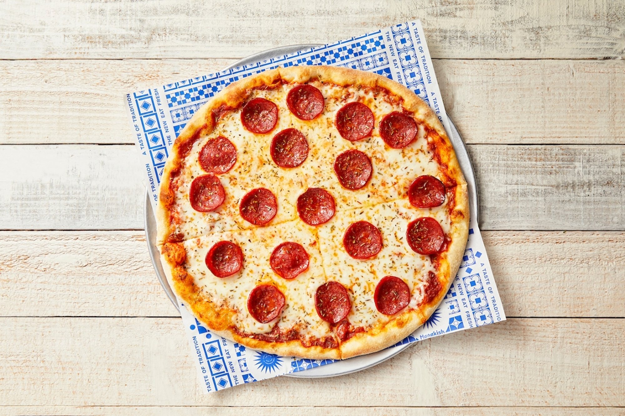 Classic Pepperoni Manakish