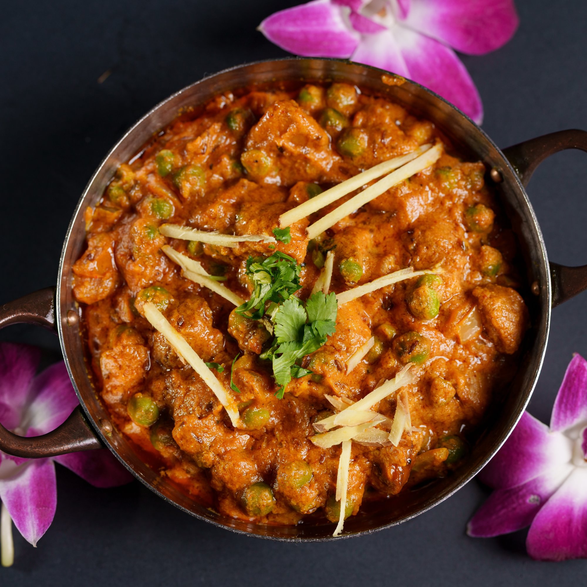 Mushroom Mutter Curry
