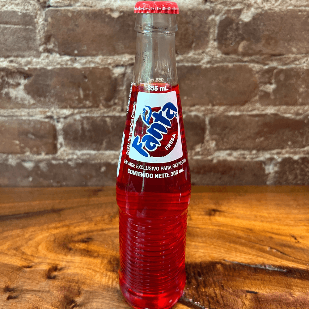Glass Red Fanta