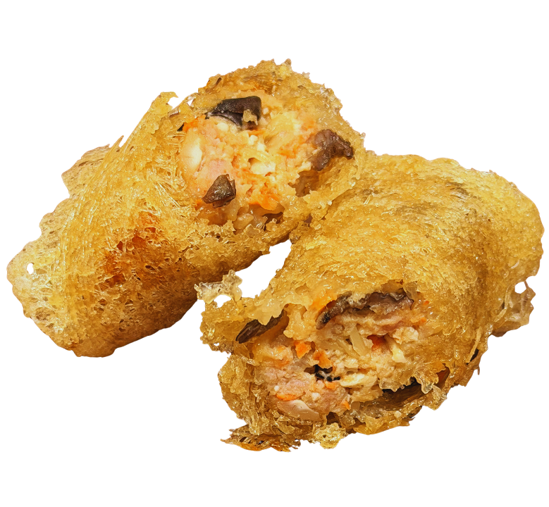 Netted Egg Roll