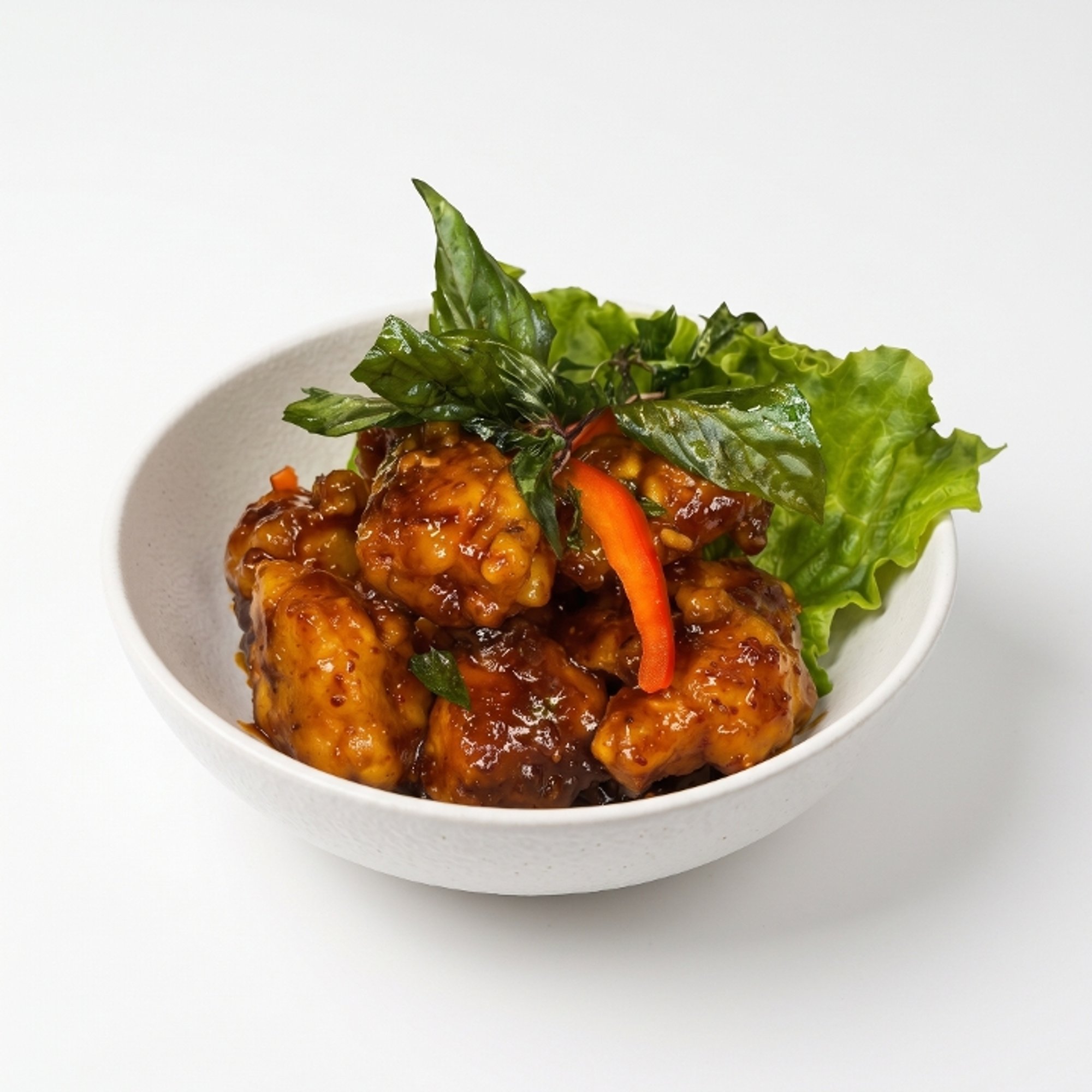 L - Caramelized Basil Chicken