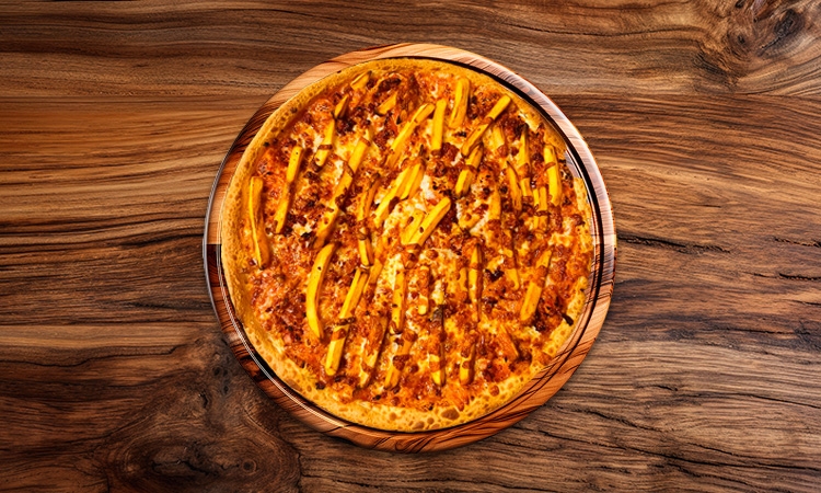 Large Chourico Chips Pizza 14 (Greek Style)