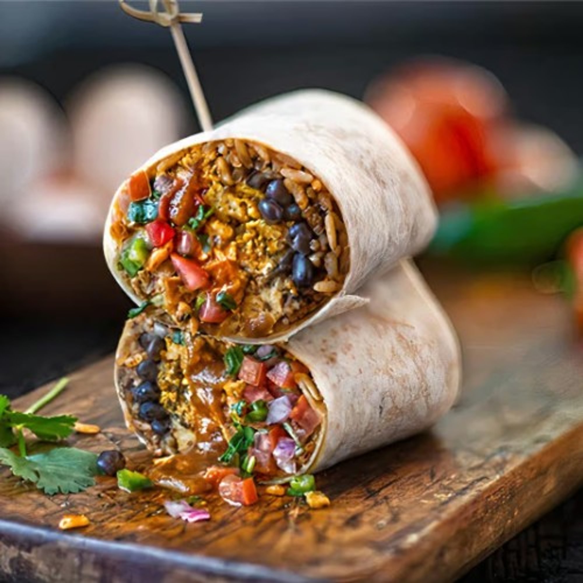 Mesquite BBQ Burrito