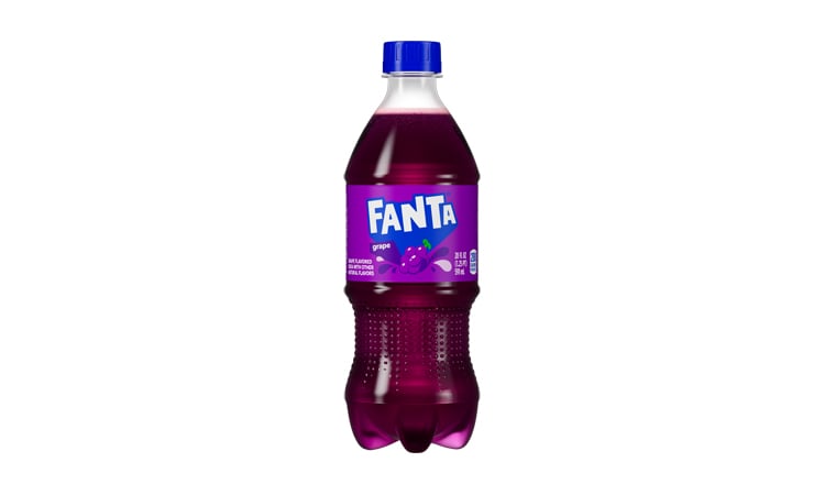 Mexican Fanta Grape, Bottle