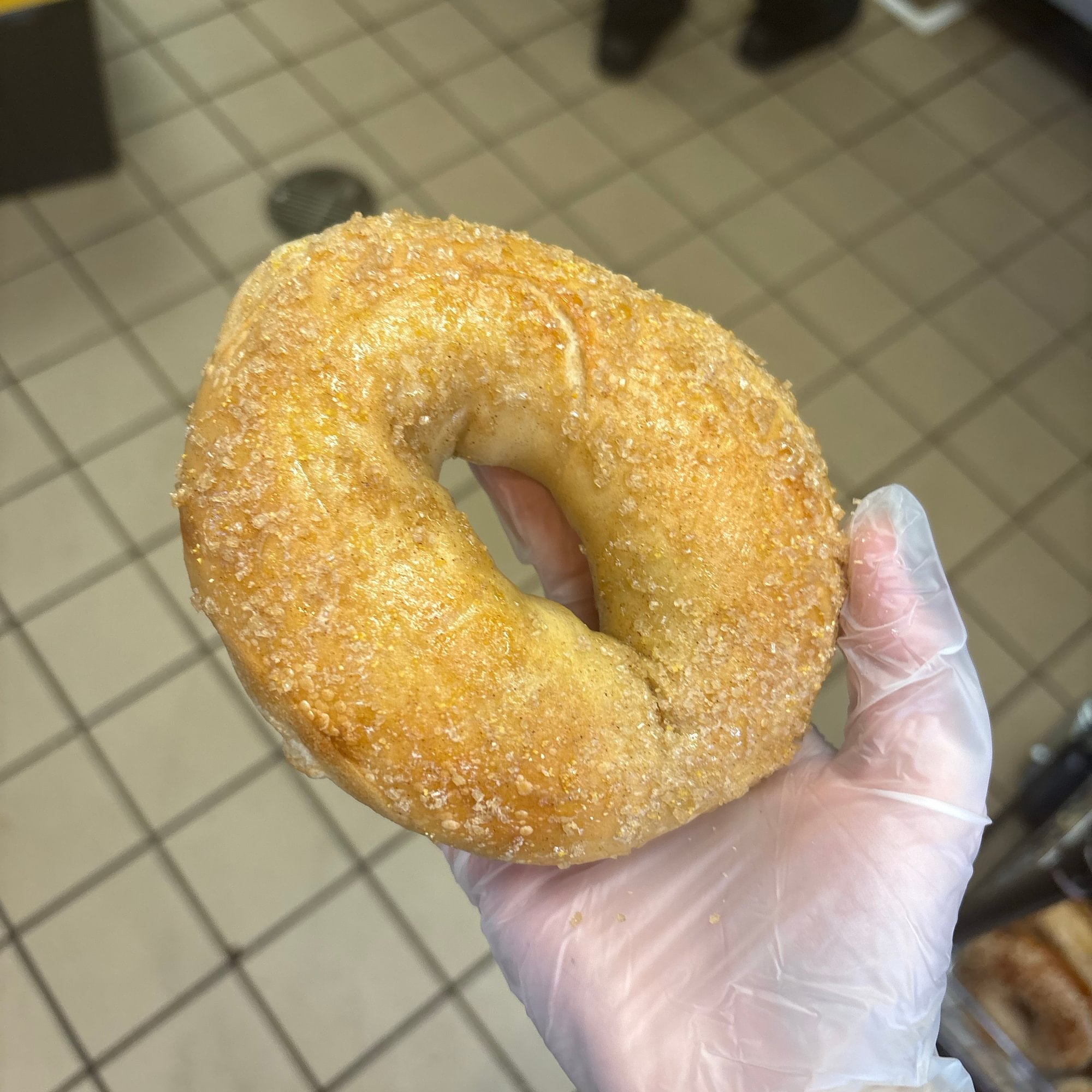 Cinnamon Crunch Bagel