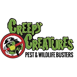Creepy Creatures Pest &amp; Wildlife Busters Inc Logo