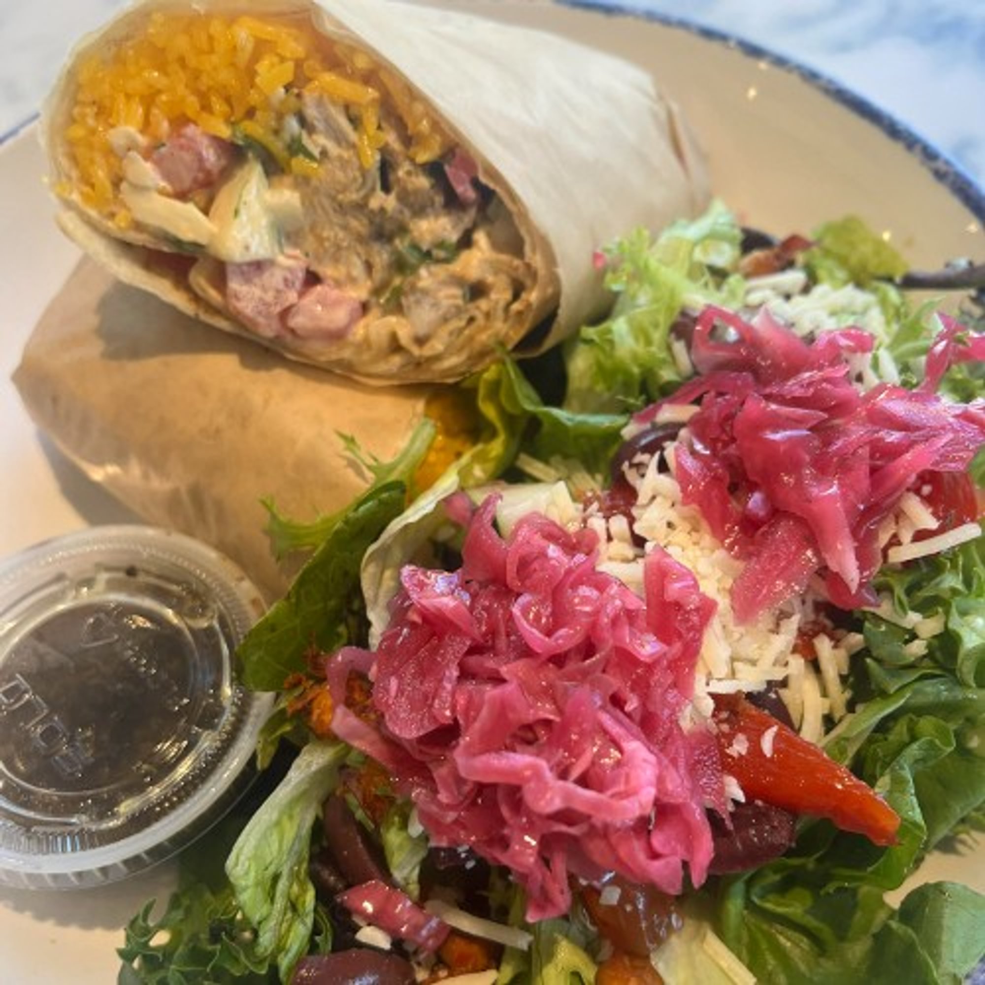 Chicken Kabob Wrap