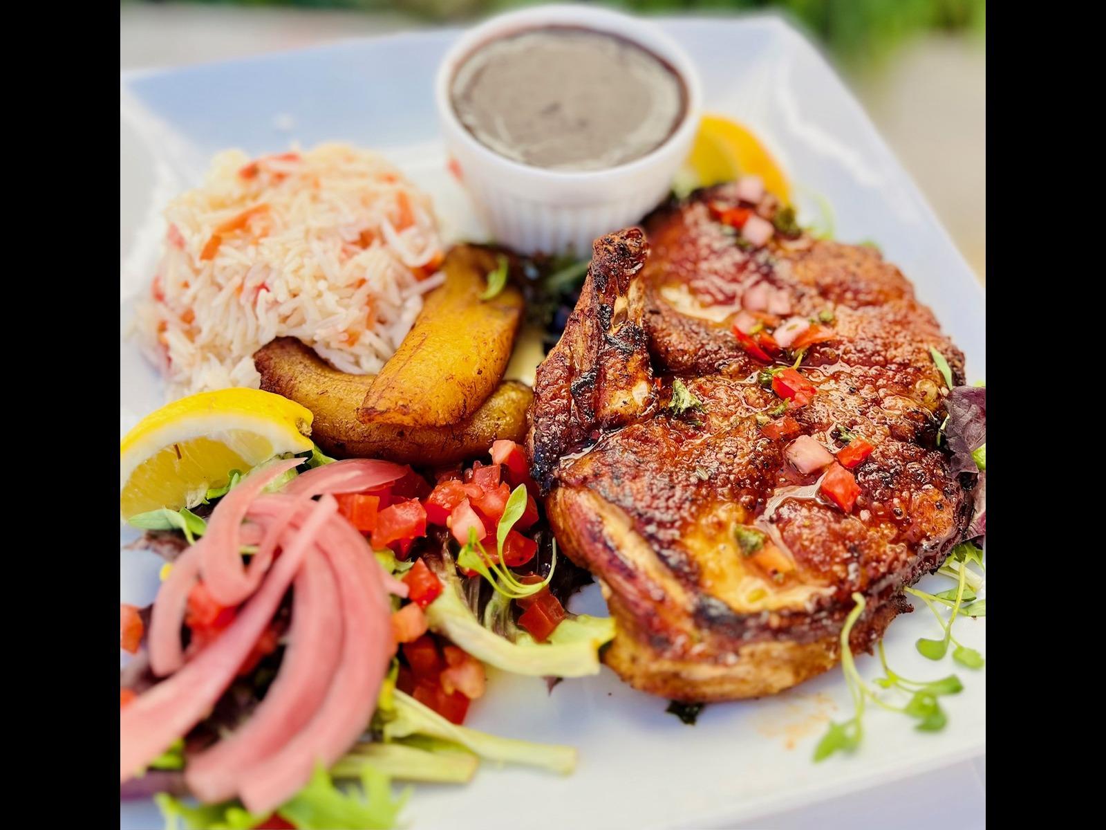 Crispy Roasted 1/2 Organic Chicken