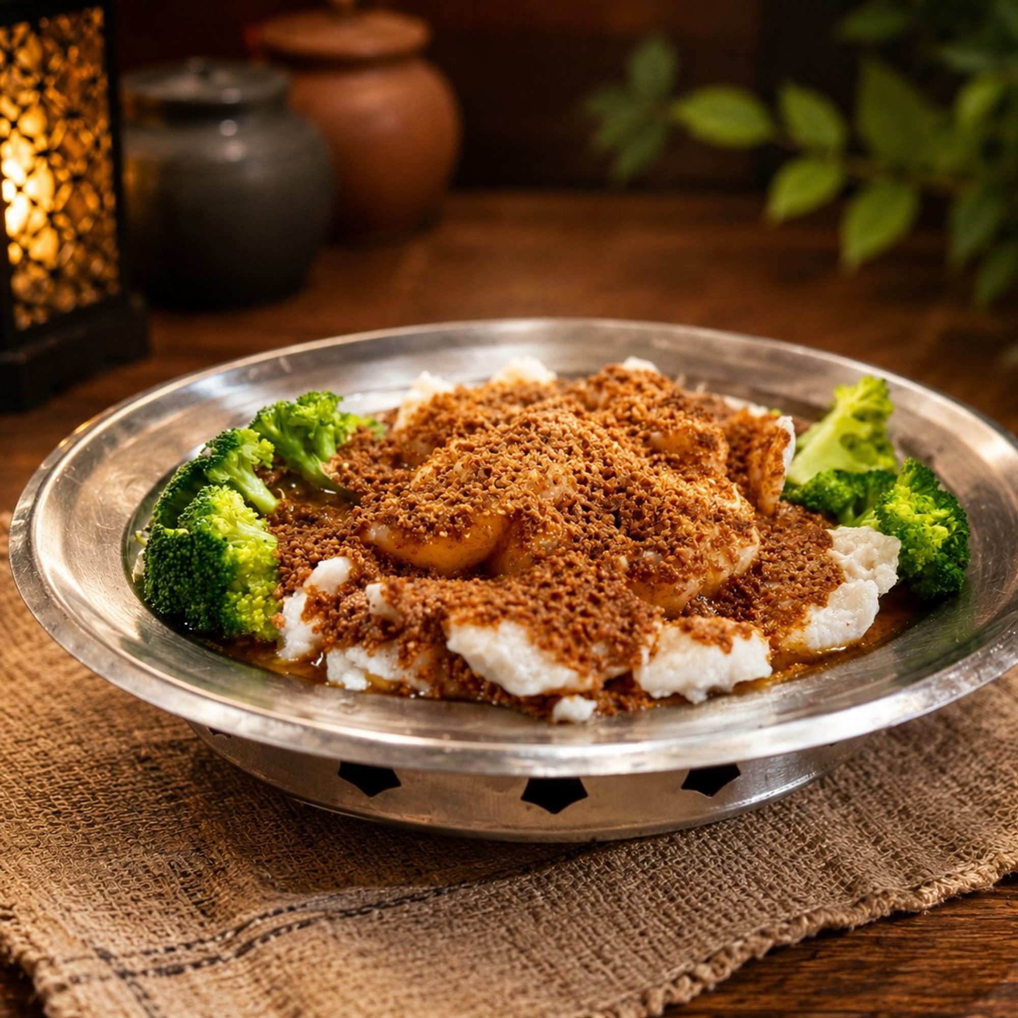 Fish Fillet with Soy Bean Paste / 豆酥鱼片