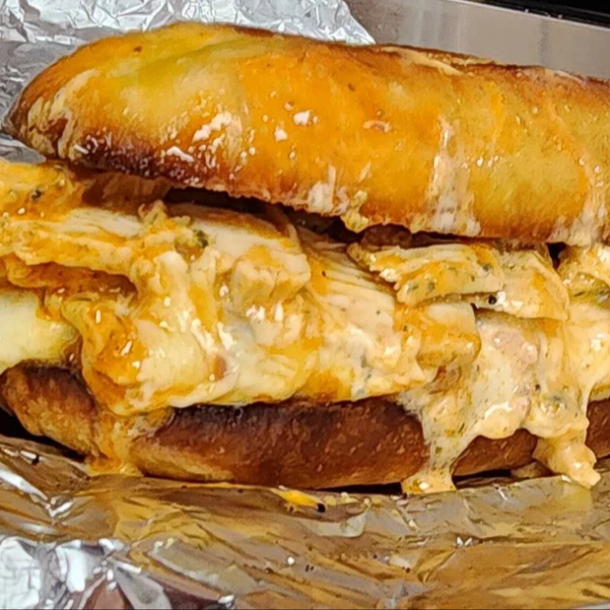 Buffalo Chicken Bacon Ranch Sandwich
