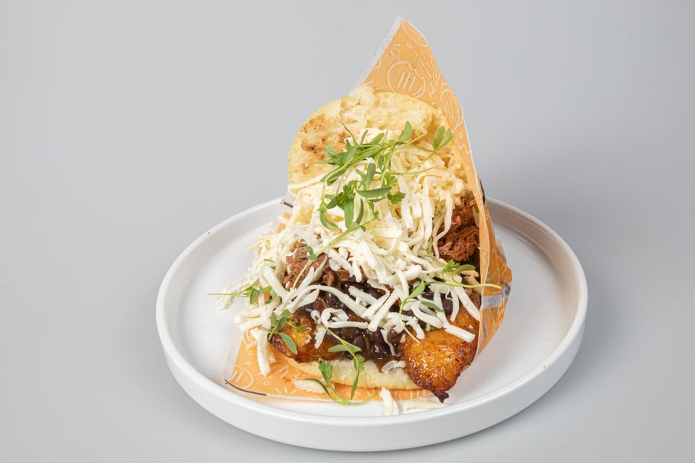 Arepa Pabellon Criollo