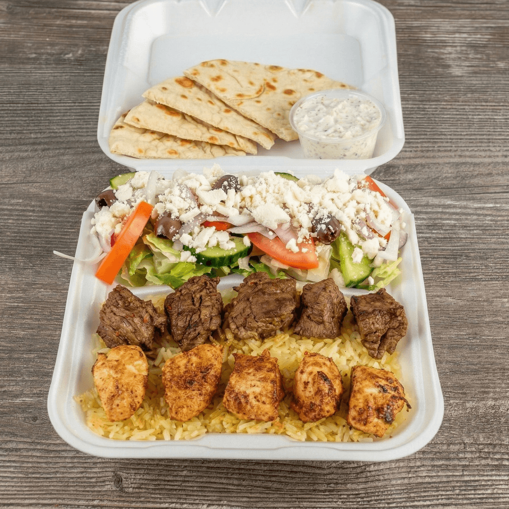 Beef & Chicken Combo Plate