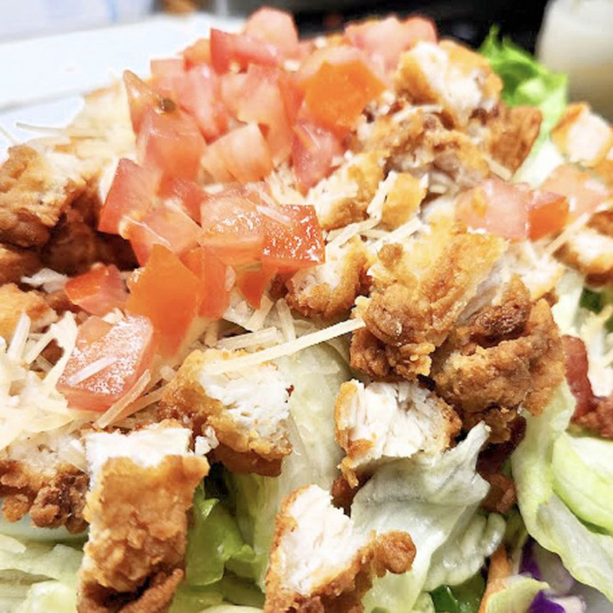 Crispy Chicken Salad