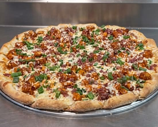 Nashville Buffalo Chicken Pizza Slice