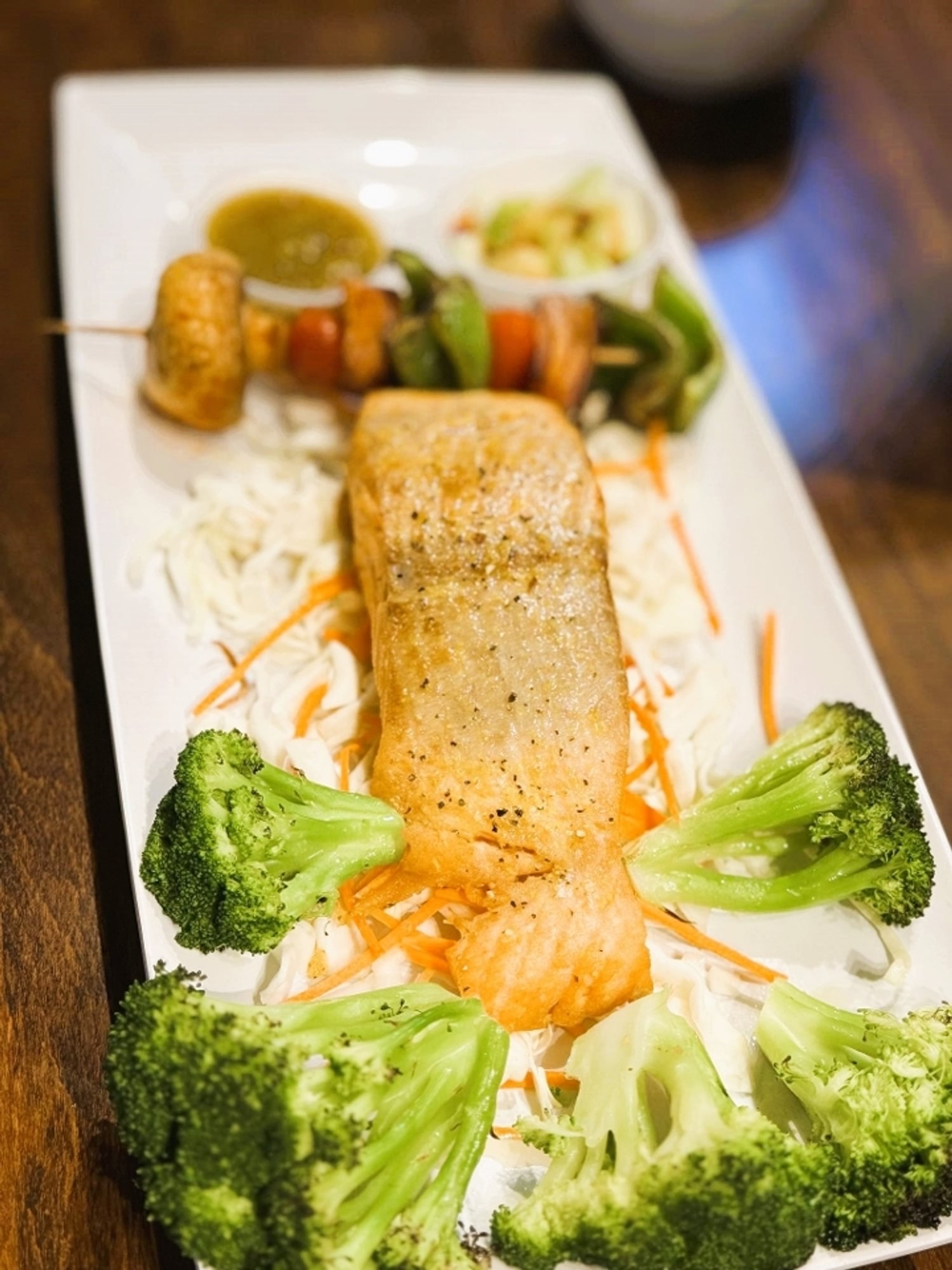 Zach's Seared Salmon