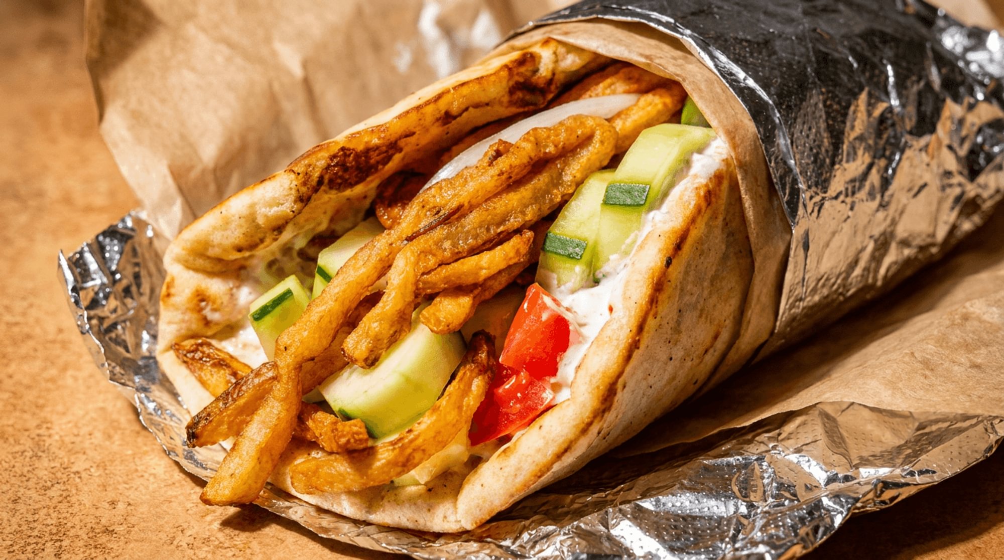 Vegetarian Gyro
