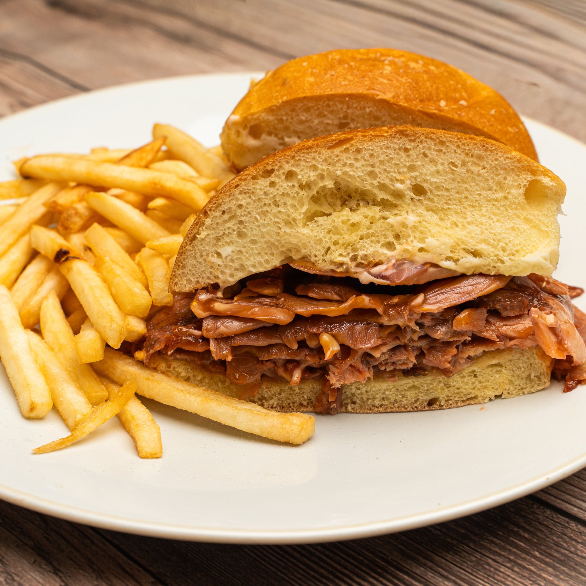 BBQ Pulled Pork Sandwhich