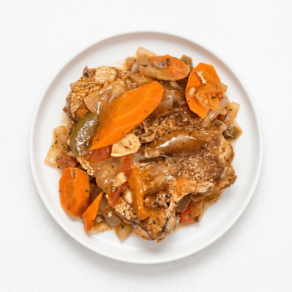Brown Stew Fish
