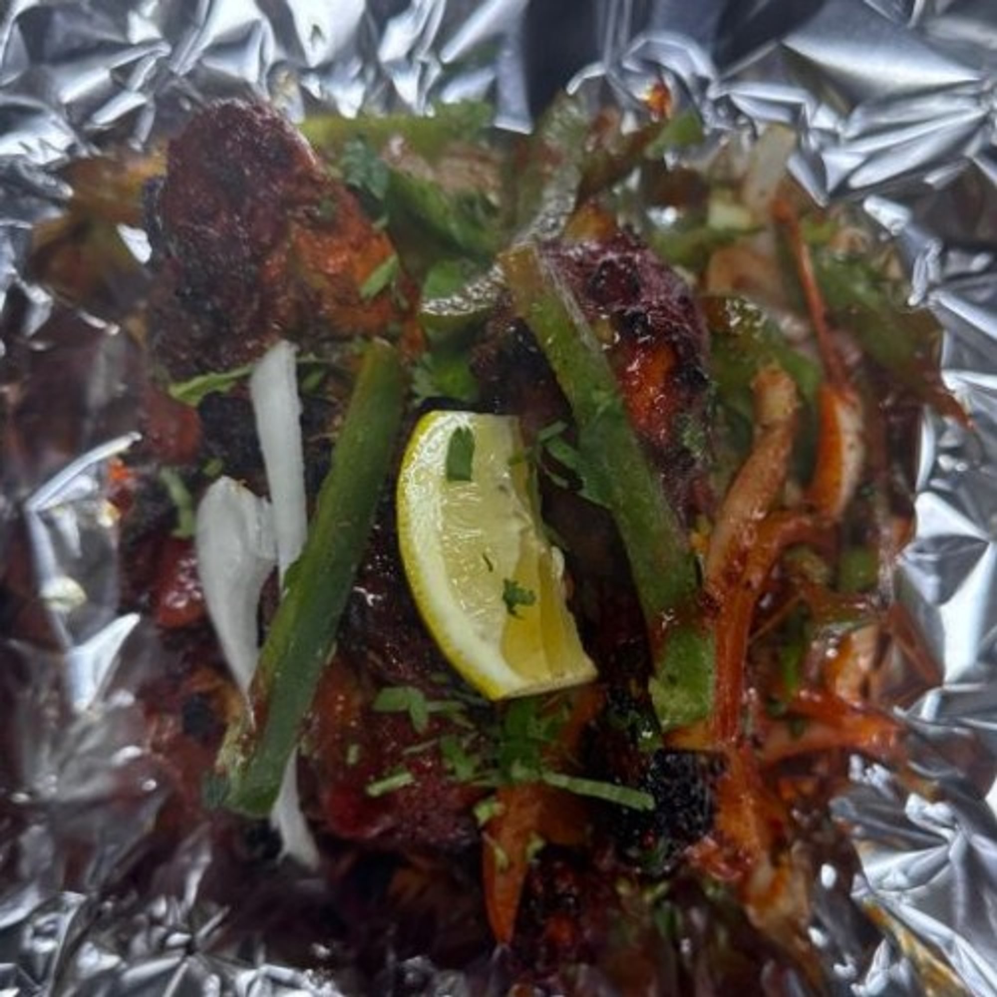 Chicken Tikka Kebab Sizzler