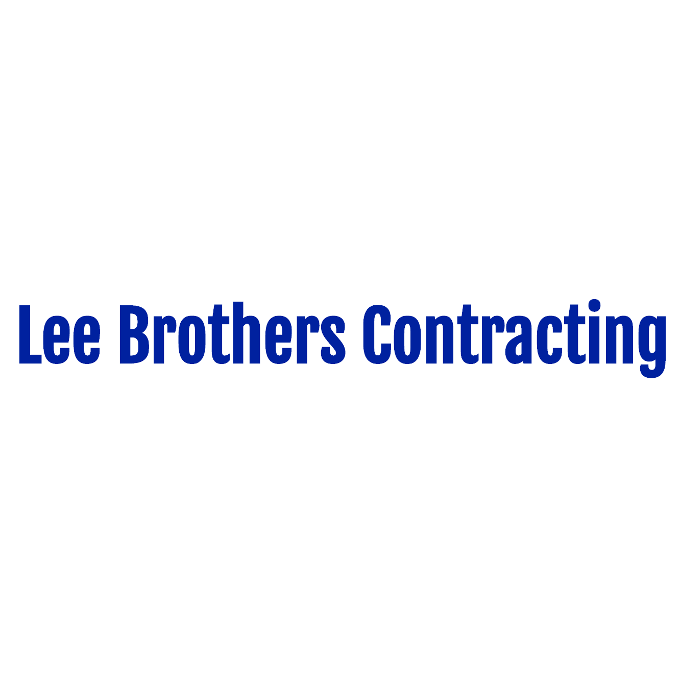 Lee Brothers Contracting Logo