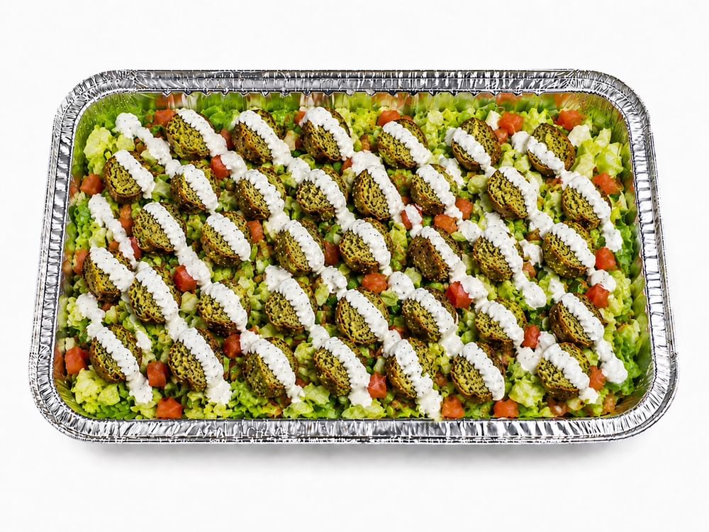 Falafel Over Salad