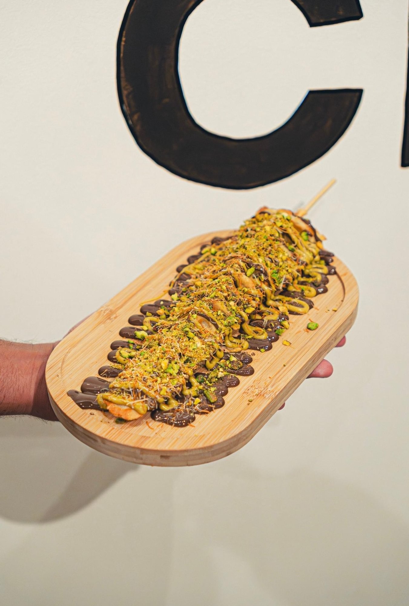 Dubai Chocolate Waffle Stick