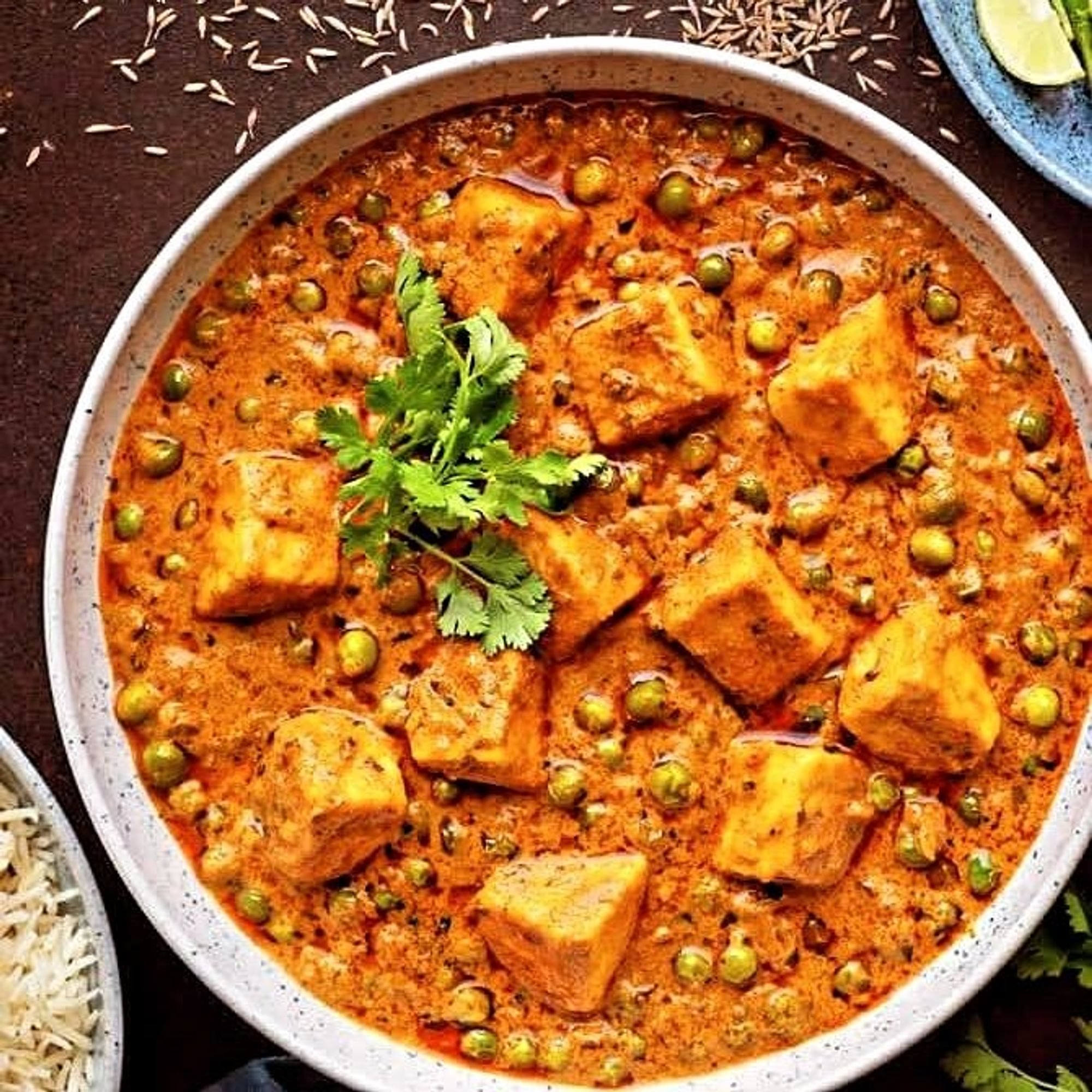 Matar Paneer
