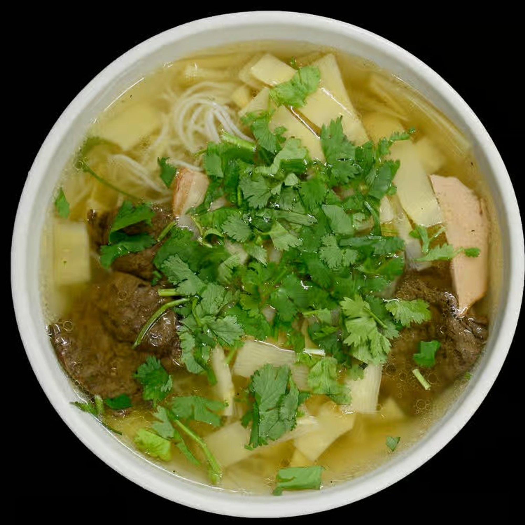 Vermicelli in Bamboo Soup