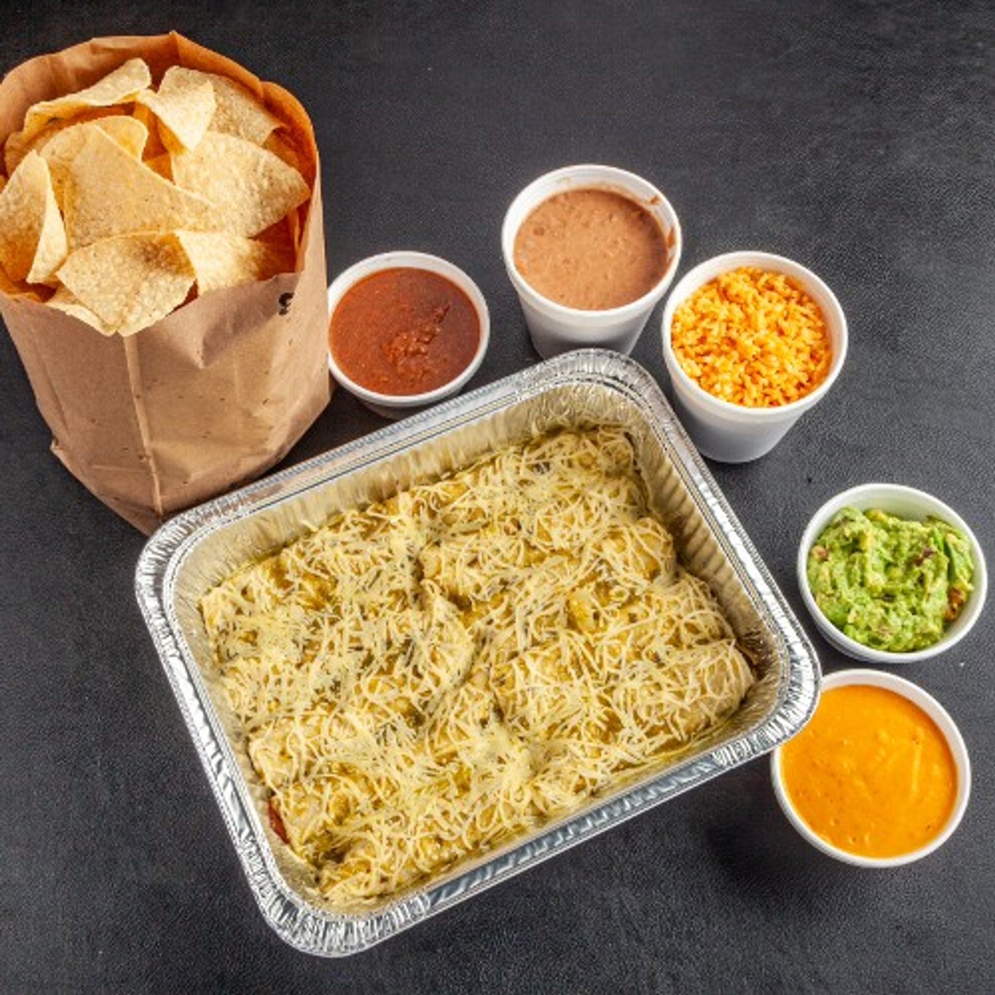 Family Enchilada Meal for 4
