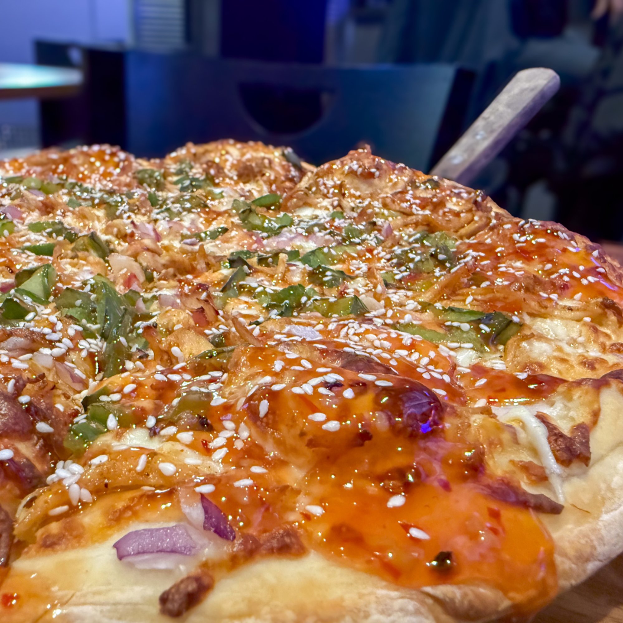 Oriental Chicken Pizza