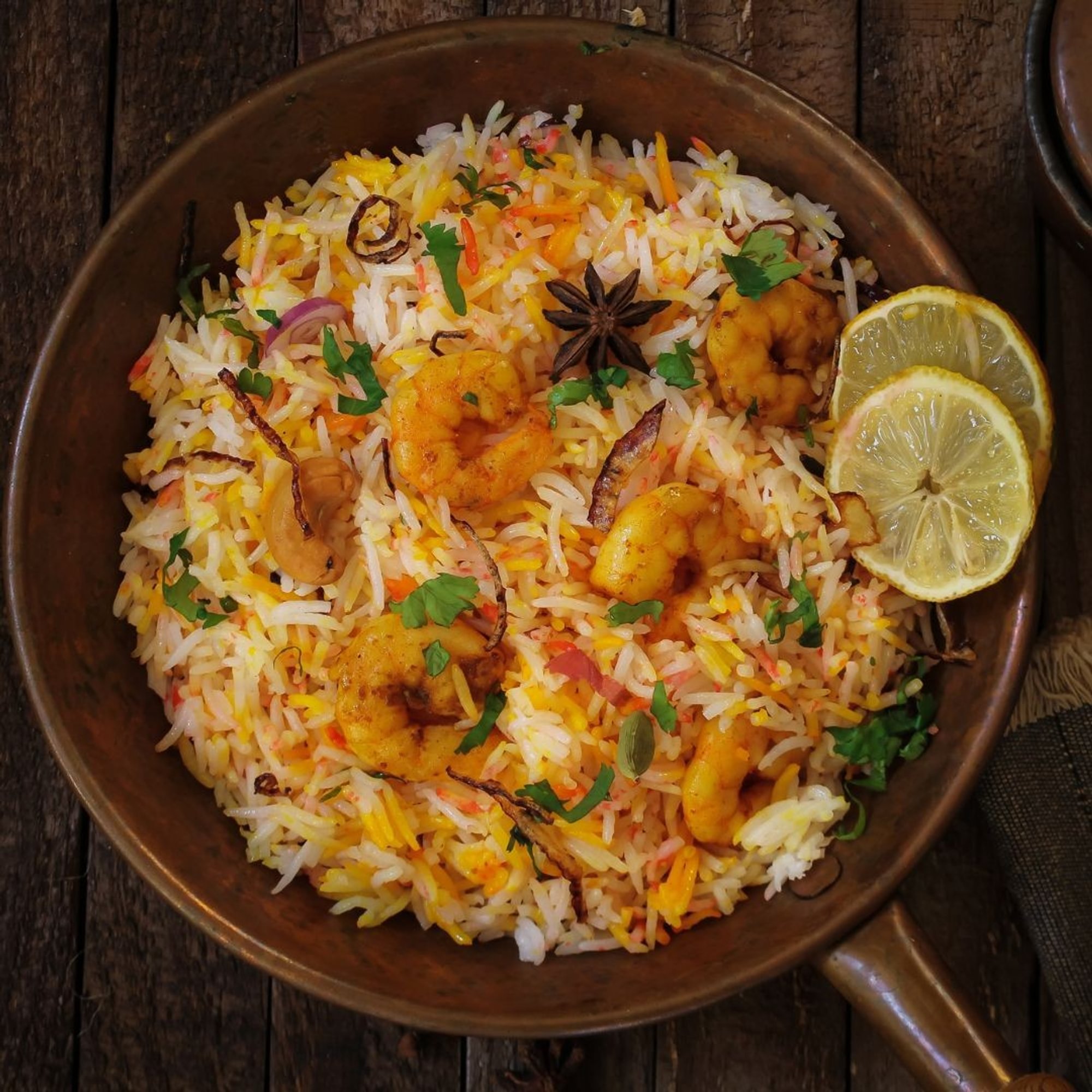 Shrimp Biryani
