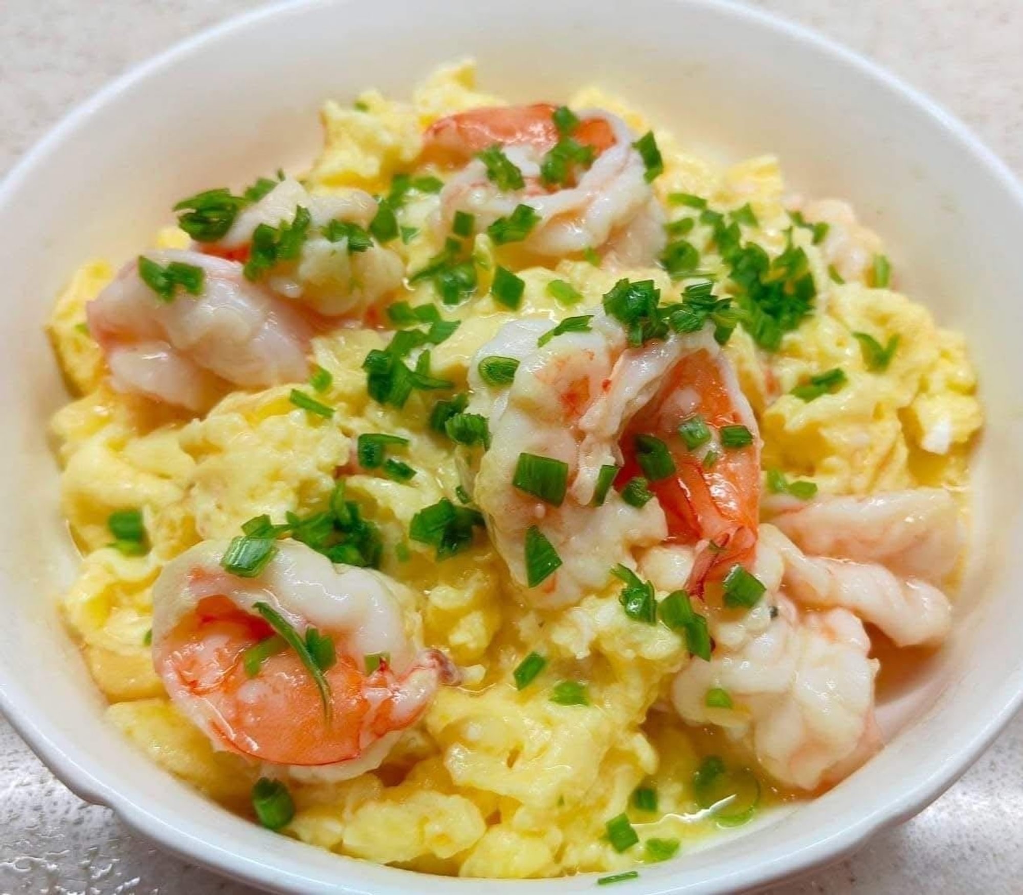 Chinese style scrambled eggs with tomatoes (lunch) / 番茄炒蛋（午）