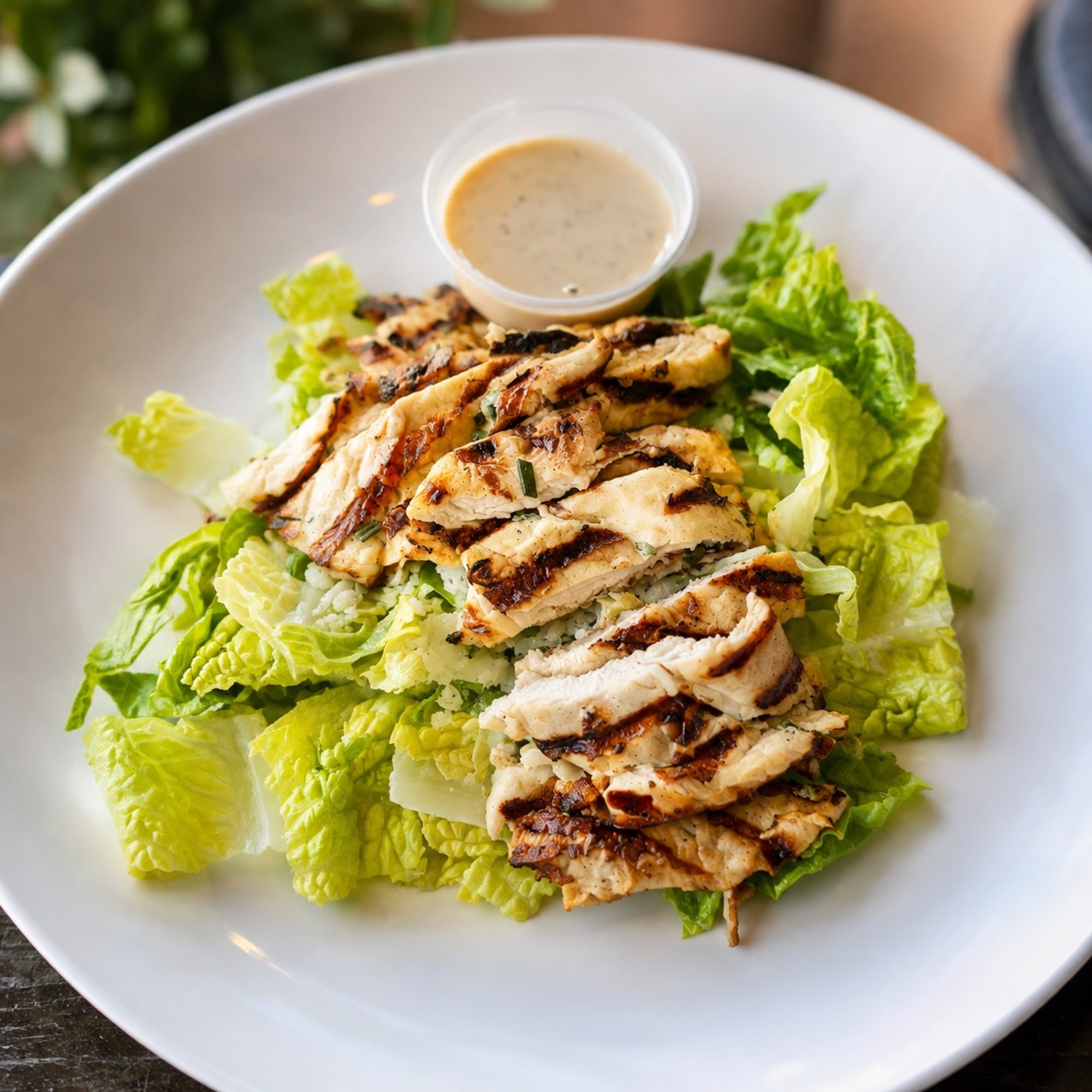 Grilled Chicken Caesar Salad