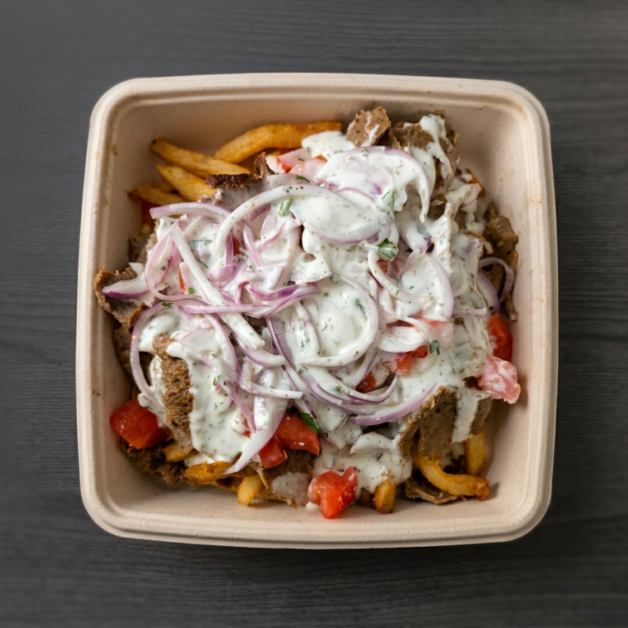 Open Beef & Lamb Gyro Pita