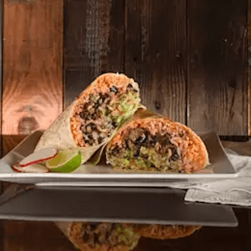 Shrimp Fajita Burrito