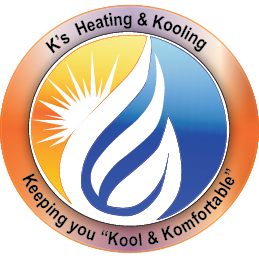 K's Heating &amp; Cooling Logo