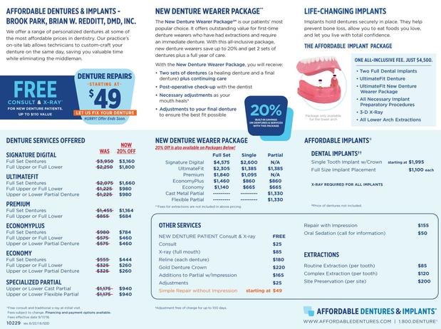 Images Affordable Dentures & Implants