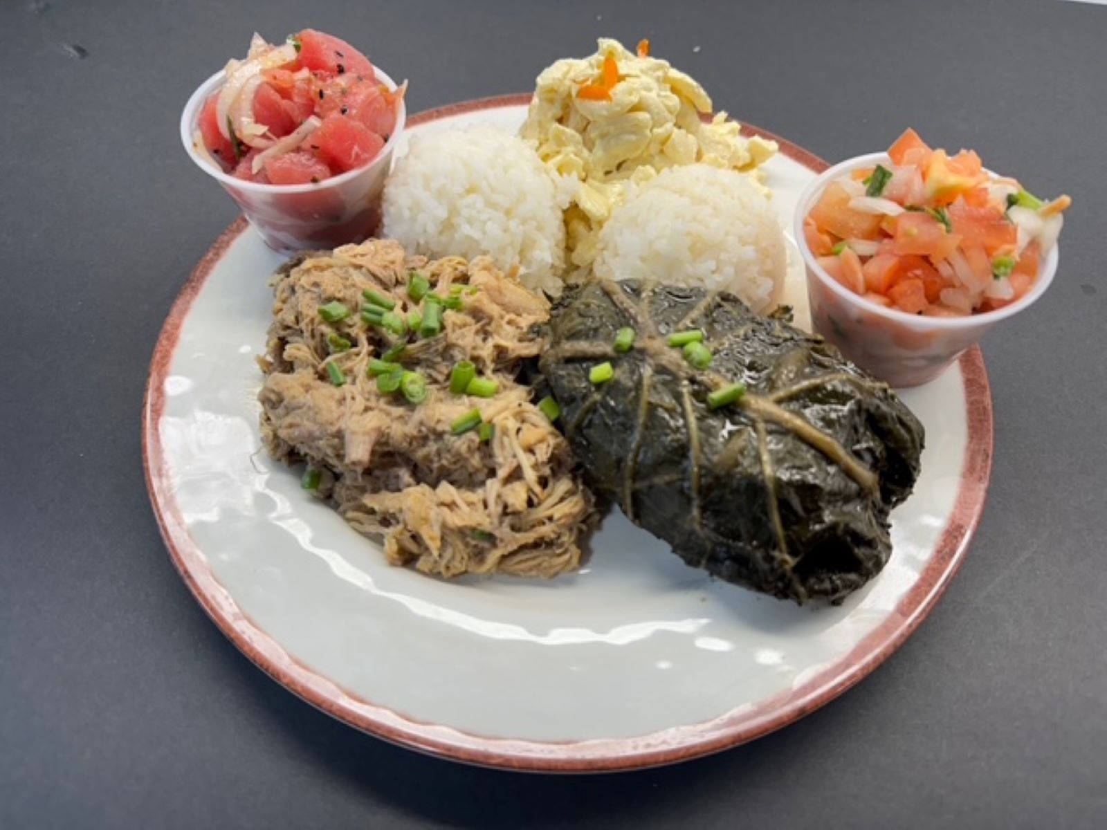 Hawaiian Luau Plate