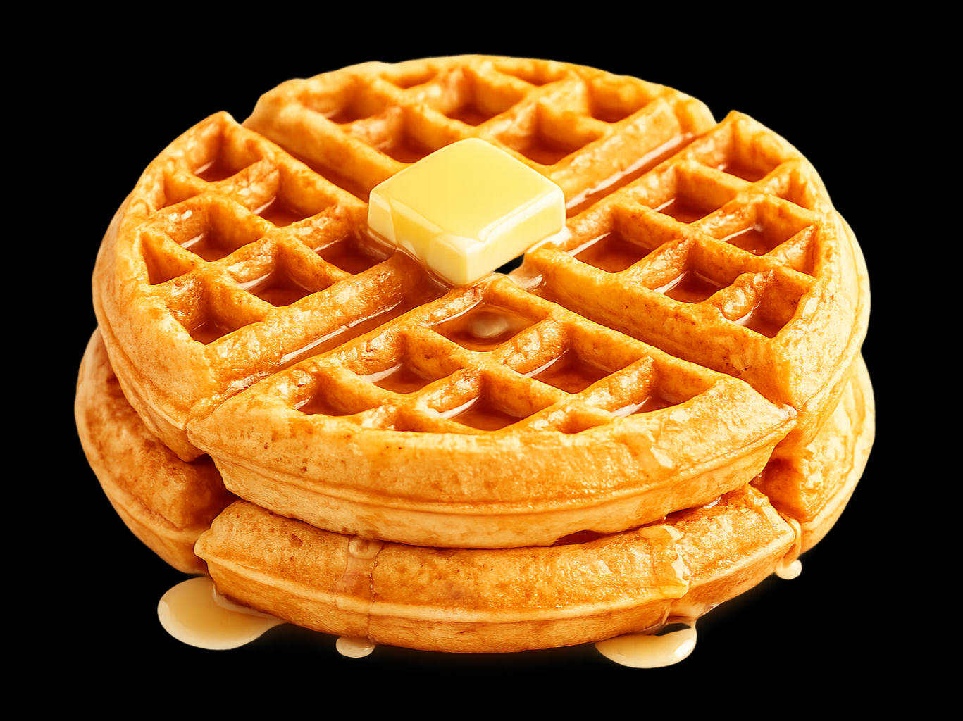 Plain Waffle Combo