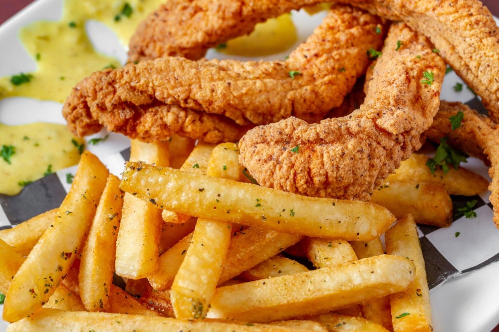 Catfish Fritters & Fries