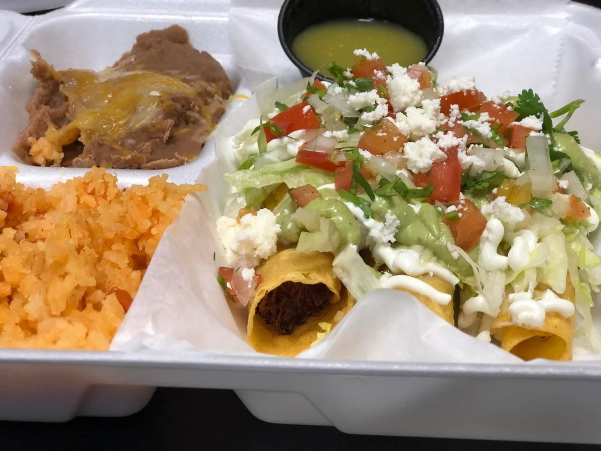 4 Taquitos Dorados Prep