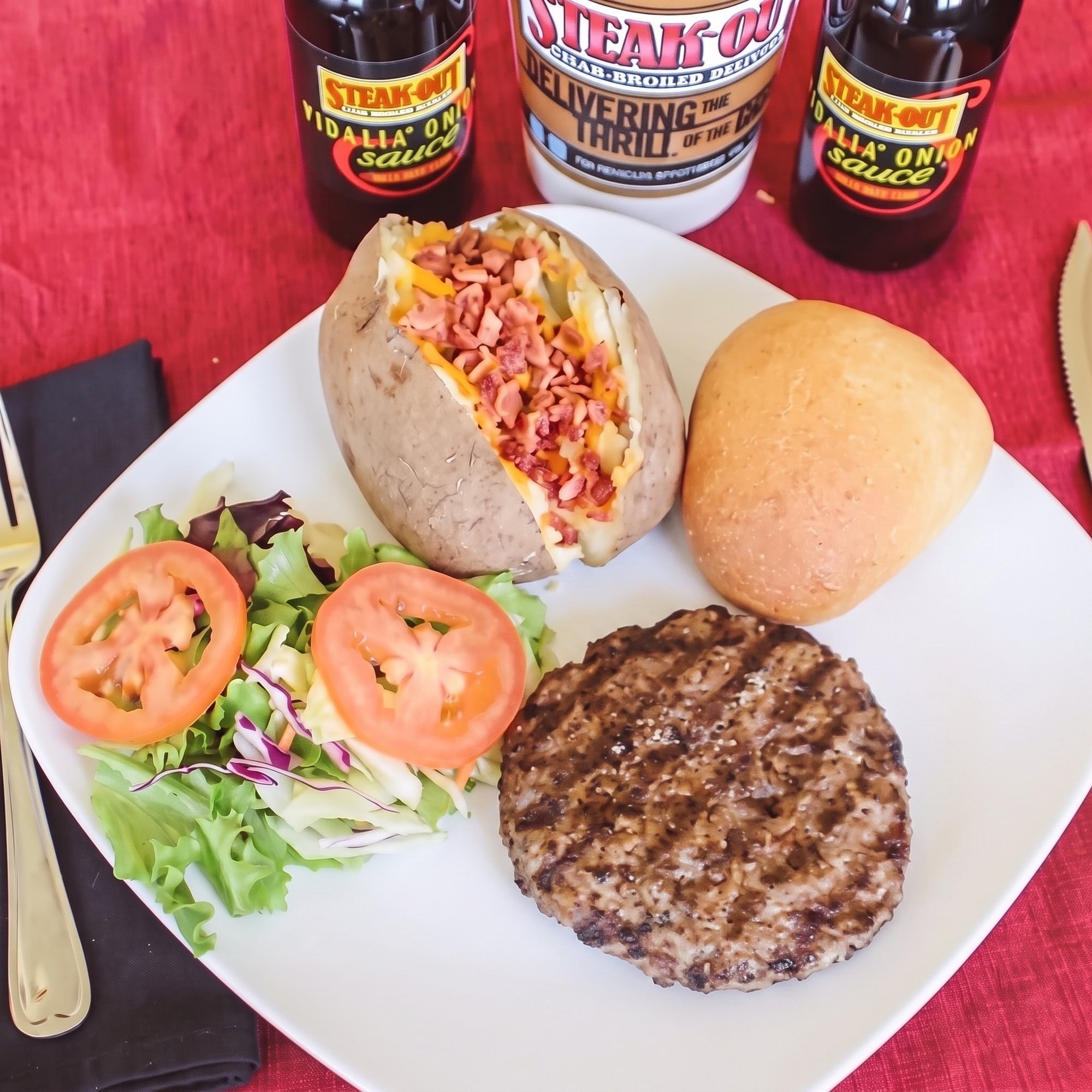 Dinner Chopped Hamburger Steak