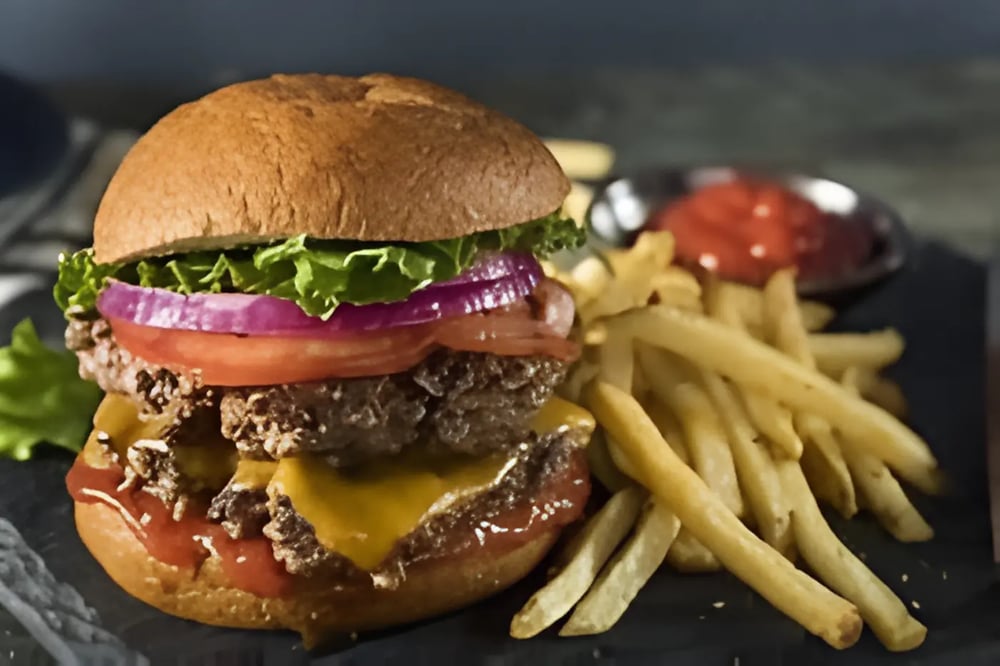 Build Your Own Double Burger