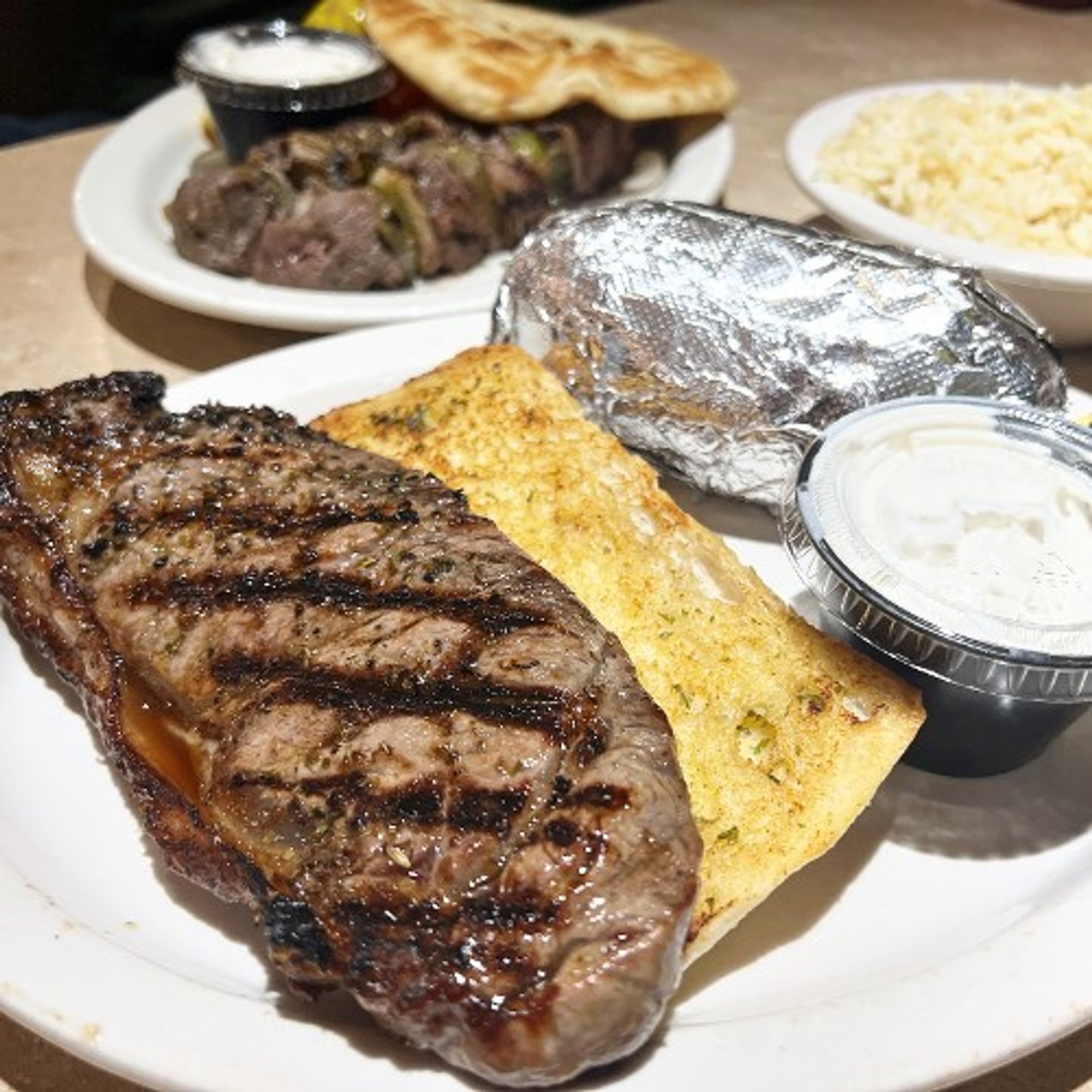 New York Strip Steak Dinner
