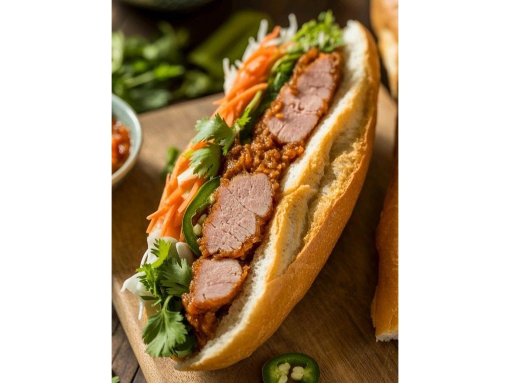 Crispy Chicken Banh Mi