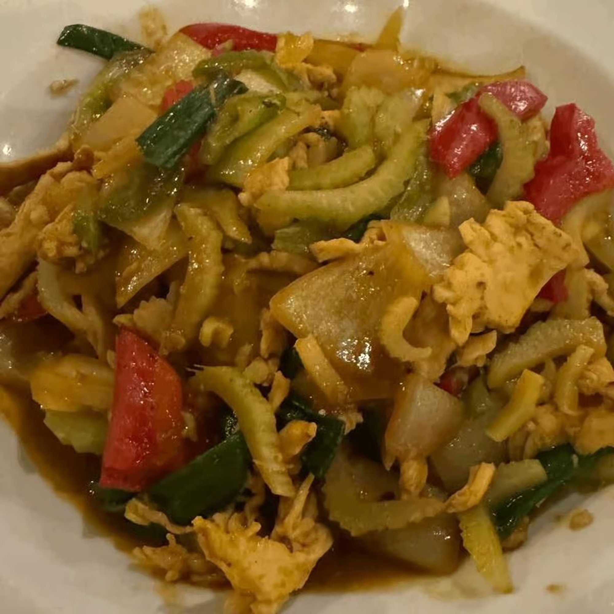 Stir-Fried Chicken Curry
