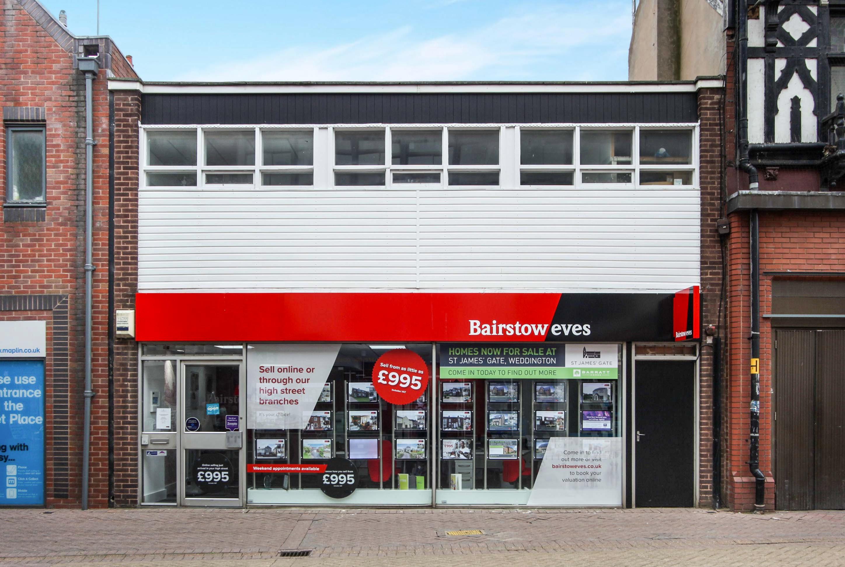 Bairstow Eves Estate Agents in Nuneaton CV11 4EJ